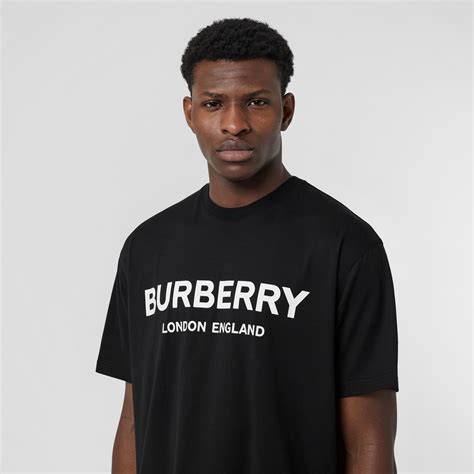 t shirt burberry noir|burberry t shirt men price.